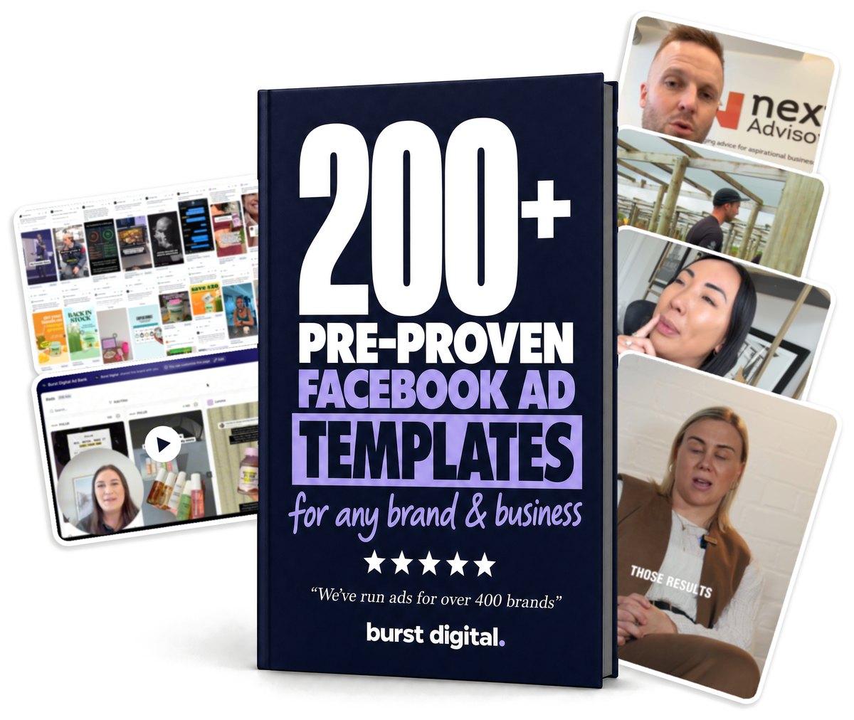 The free ad swipe file: 200+ pre-proven Facebook ad templates for any brand and business